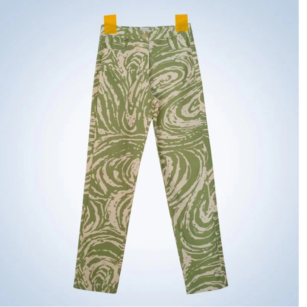 Vatka Vatka Lokum Pants in Green size EU 40, US 8